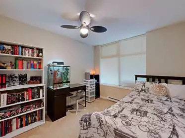Primary Bedroom Photo of 101 9298 University Crescent, Burnaby, BC