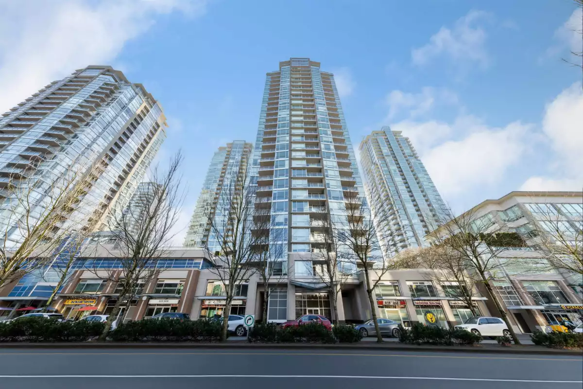 Exterior Front Photo of 1901 2968 Glen Drive, Coquitlam, BC