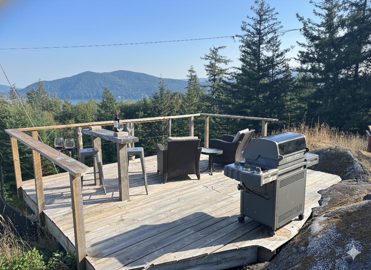 Exterior Rear Photo of LOT 44 Fircom Plateau, Gambier Island, BC