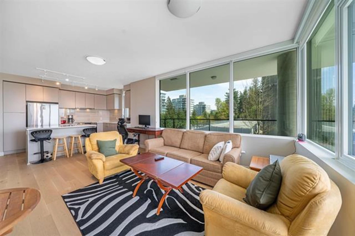 Kitchen Island Photo of 504 8761 University Crescent, Burnaby, BC