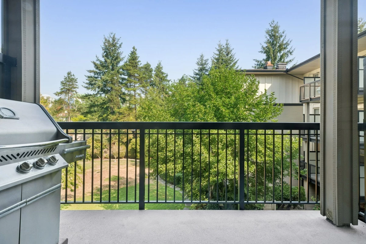 Aerial View of 302 1150 Kensal Place, Coquitlam, BC