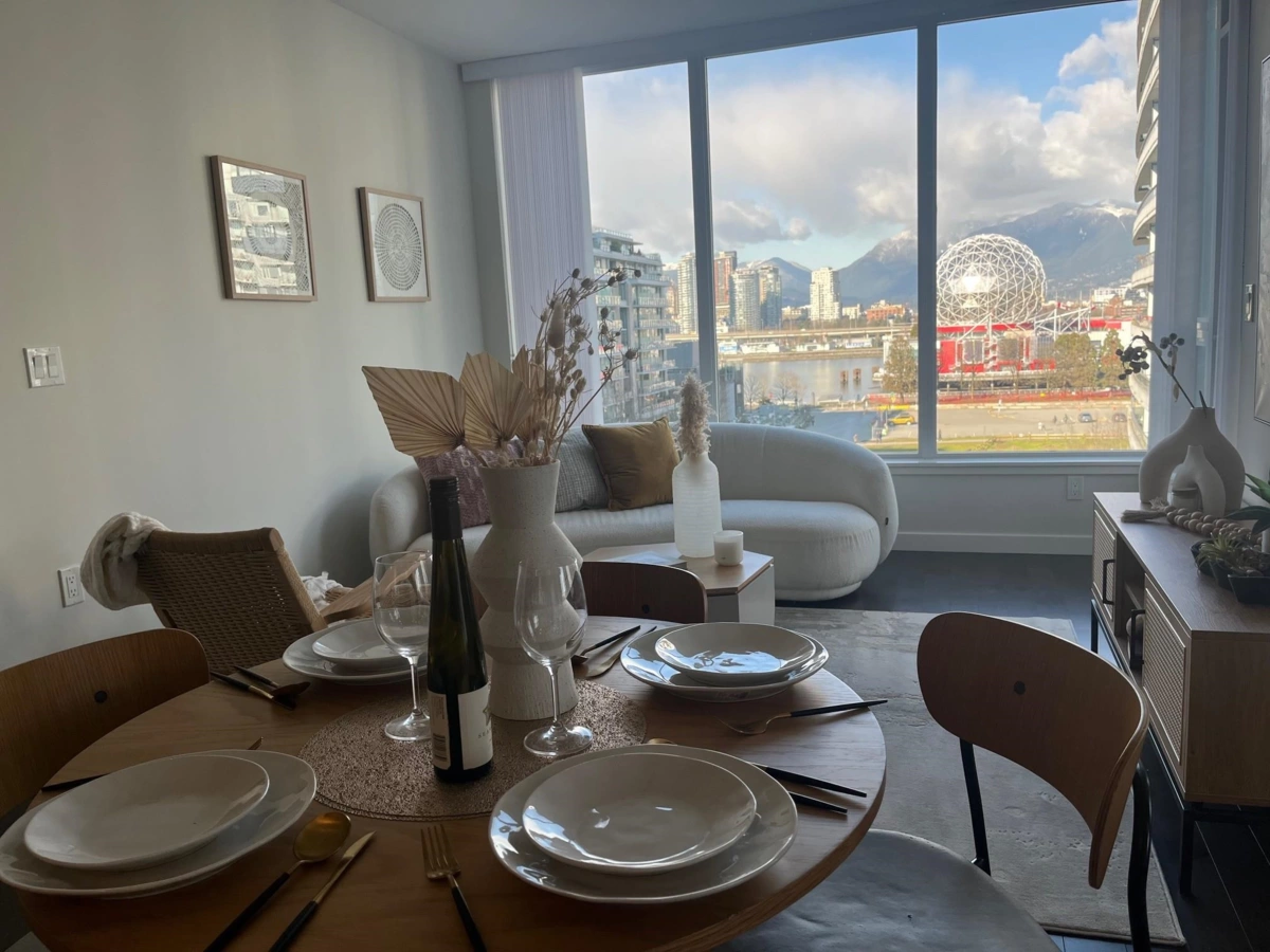 Living Room Photo of 707 1708 Ontario Street, Vancouver, BC