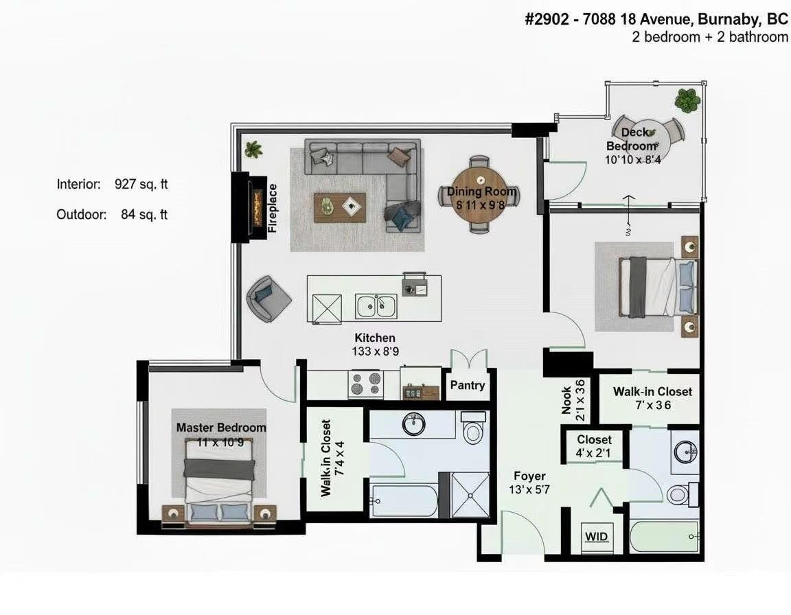 Community Amenities Photo (Clubhouse) of 2902 7088 18th Avenue, Burnaby, BC