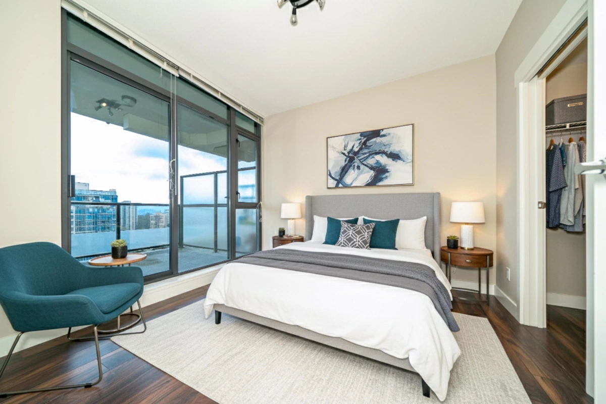 Exterior Rear Photo of 2902 7088 18th Avenue, Burnaby, BC