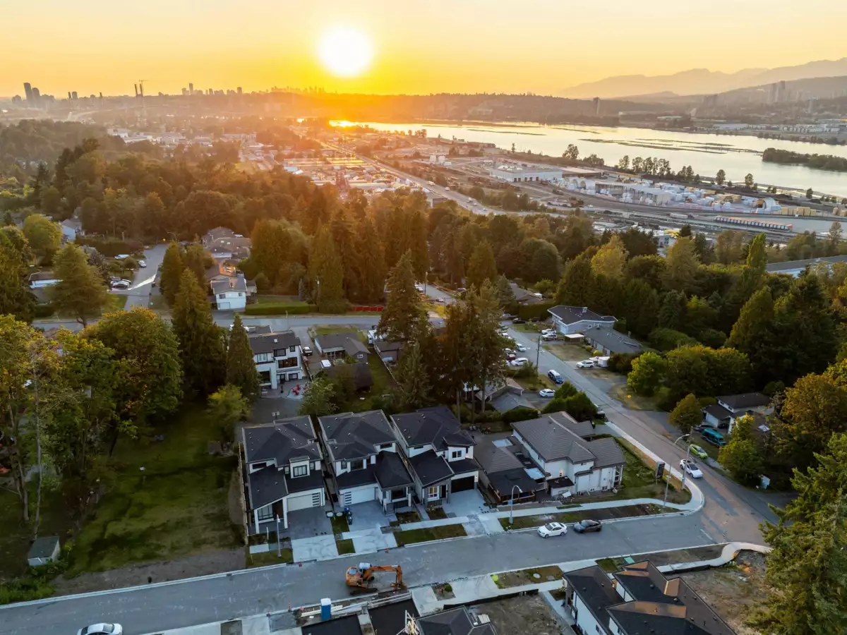 Aerial View of 11481 138a Street, Surrey, BC