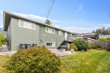 Aerial View of 935 Beaconsfield Road, North Vancouver, BC