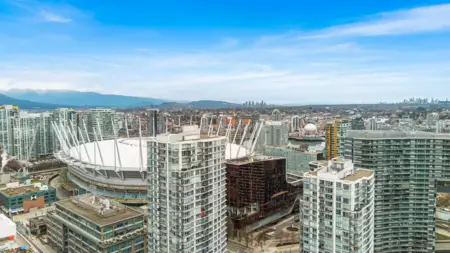Primary Bedroom Photo of 3608 928 Beatty Street, Vancouver, BC