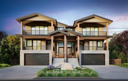 Front exterior of 1354 Judd Road, Squamish, BC