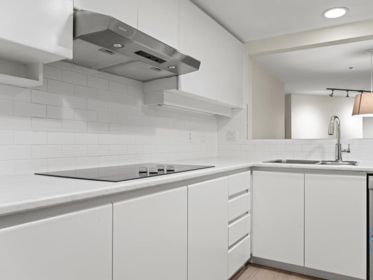 Kitchen Island Photo of 105 1502 Island Park Walk, Vancouver, BC