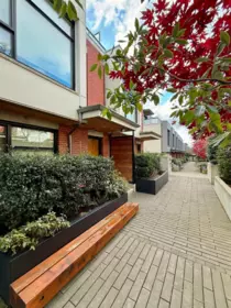 Aerial View of 5458 Oak Street, Vancouver, BC