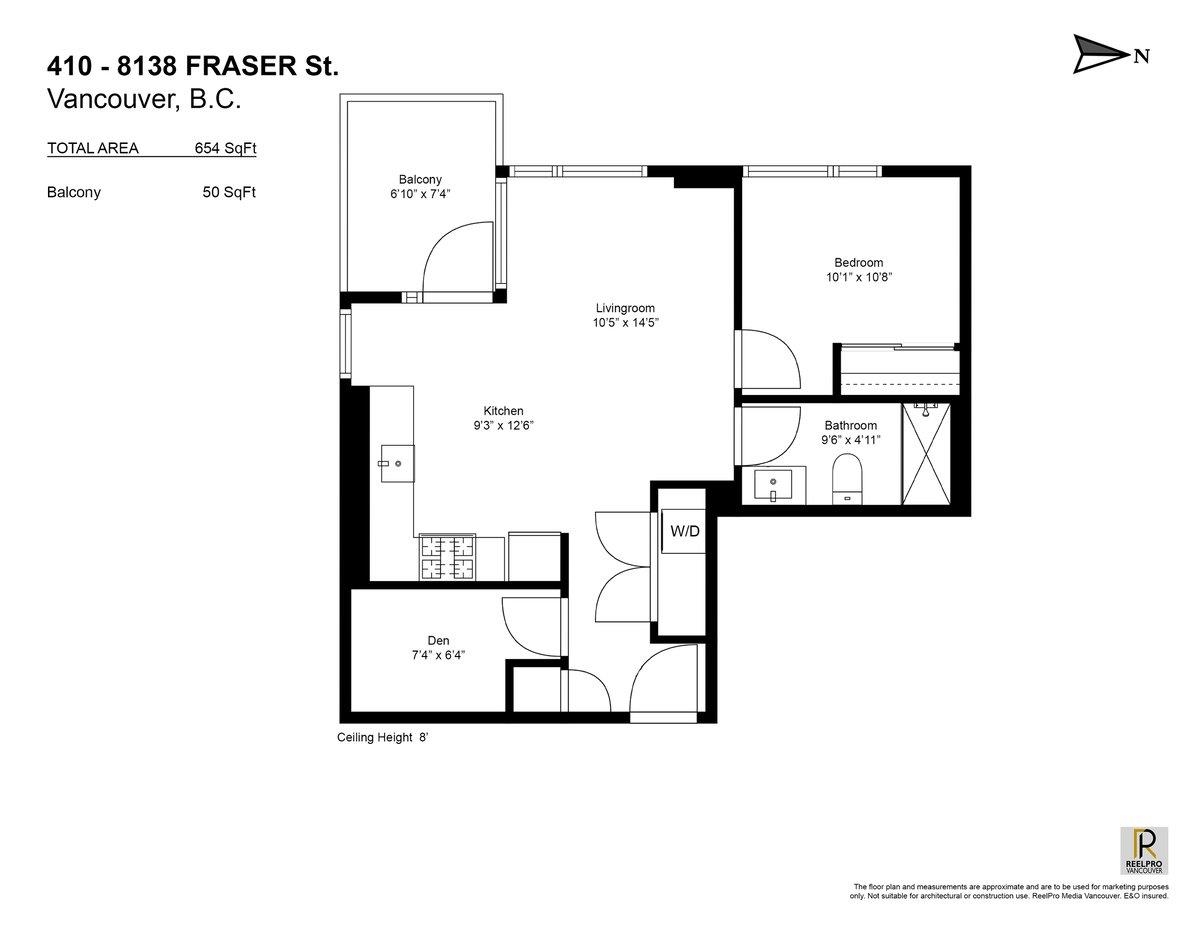 Family Room Photo of 410 8138 Fraser Street, Vancouver, BC