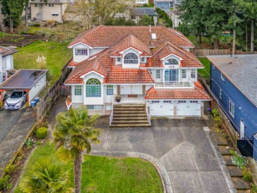 Aerial View of 7878 108 Street, Delta, BC