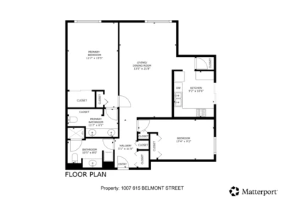 Aerial View of 1007 615 Belmont Street, New Westminster, BC