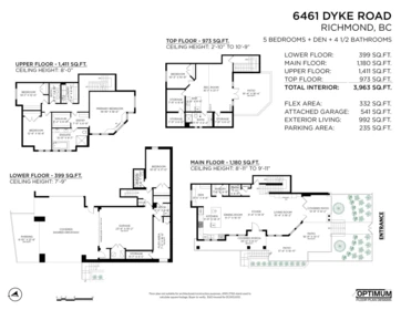 Swimming Pool Photo of 6461 Dyke Road, Richmond, BC