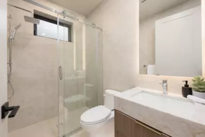 Powder Room Photo of 1 3393 Victoria Drive, Vancouver, BC