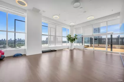 Aerial View of 2212 1955 Alpha Way, Burnaby, BC