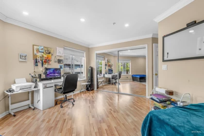 Basement Recreation Room Photo of 202 12125 75a Avenue, Surrey, BC