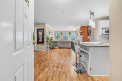 Kitchen Island Photo of 202 12125 75a Avenue, Surrey, BC