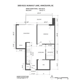 Garage Interior Photo of 3003 8131 Nunavut Lane, Vancouver, BC