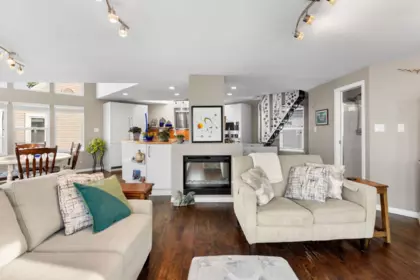 Basement Recreation Room Photo of 13 3459 W River Road, Delta, BC