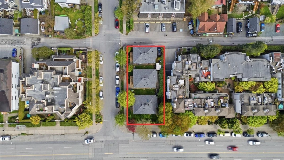 Exterior Rear Photo of 2452 2492 Balsam Street, Vancouver, BC