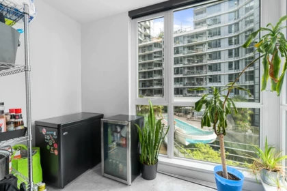 Kitchen Island Photo of 608 68 Smithe Street, Vancouver, BC