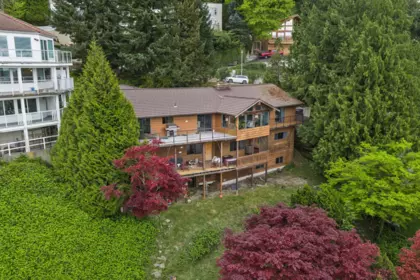 Aerial View of 2581 Zurich Drive, Abbotsford, BC