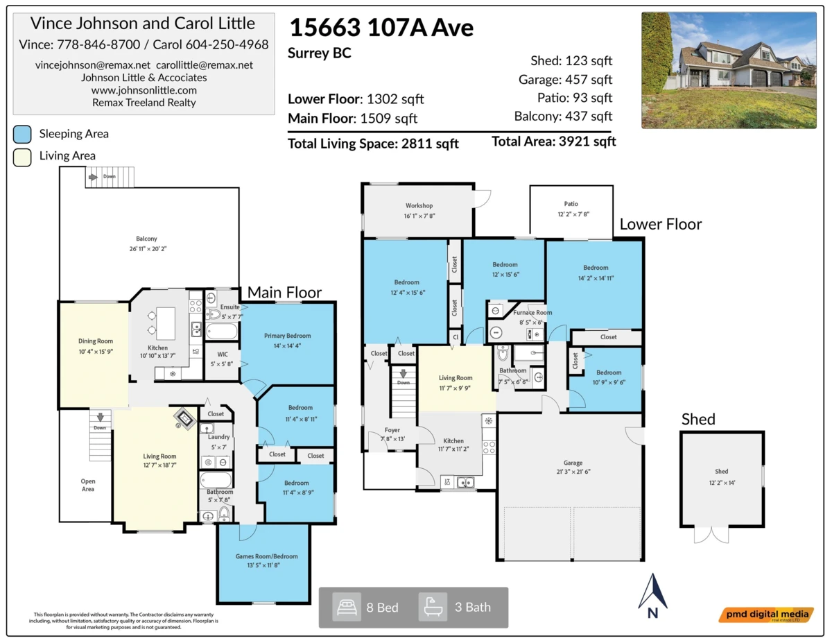 Family Room Photo of 15663 107a Avenue, Surrey, BC