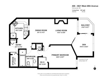 Garage Interior Photo of 406 3621 W 26th Avenue, Vancouver, BC