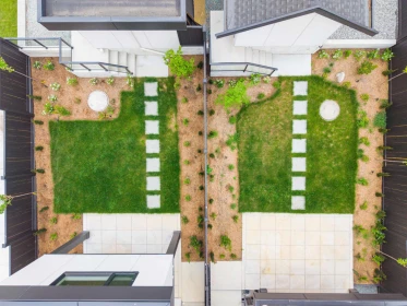 Aerial View of 502 E 5th Street, North Vancouver, BC