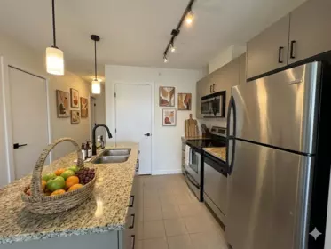 Kitchen Island Photo of 612 5811 No. 3 Road, Richmond, BC