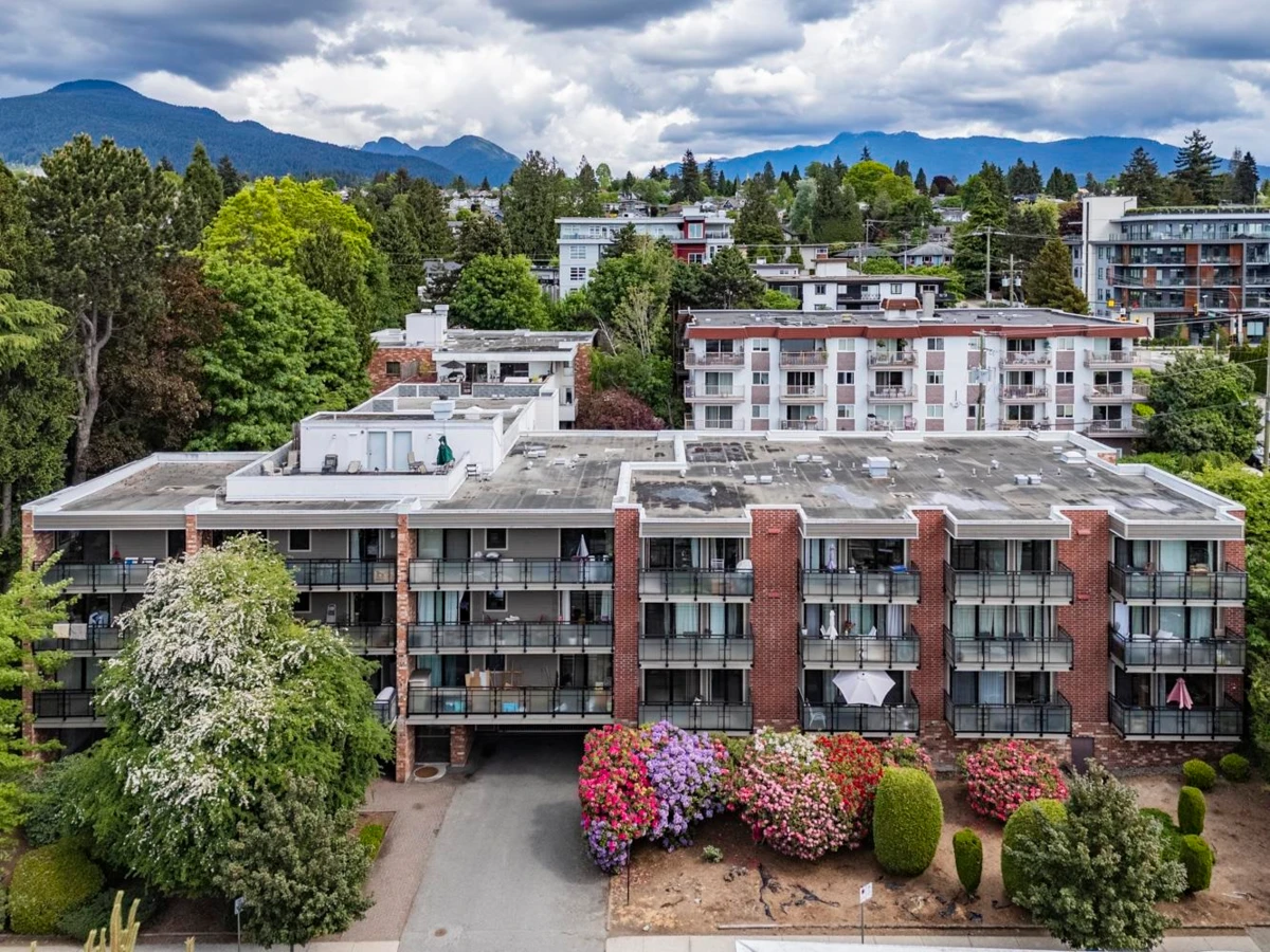 Exterior Rear Photo of 310 360 E 2nd Street, North Vancouver, BC
