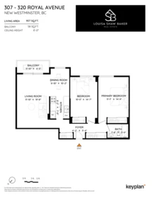 Laundry Room Photo of 307 320 Royal Avenue, New Westminster, BC