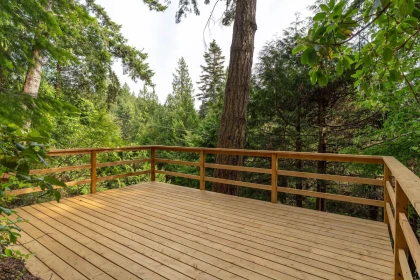 Outdoor Deck Photo of 709 Windjammer Road, Bowen Island, BC