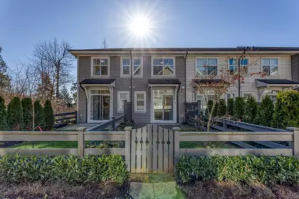 Backyard Photo of 133 1331 Olmsted Street, Coquitlam, BC
