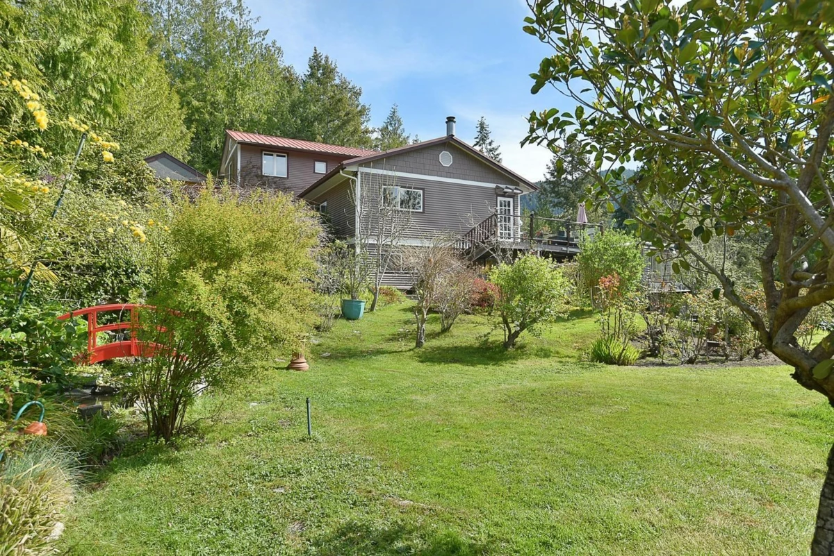 Exterior Rear Photo of 4906 Sinclair Bay Road, Garden Bay, BC