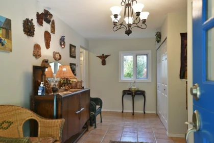 Entry Foyer Photo of 4906 Sinclair Bay Road, Garden Bay, BC