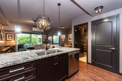 Kitchen Island Photo of 106 6480 194 Street, Surrey, BC