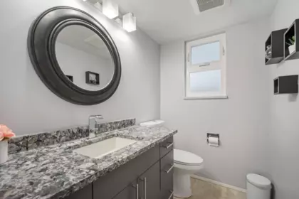 Basement Recreation Room Photo of 12737 Drummond Place, Surrey, BC