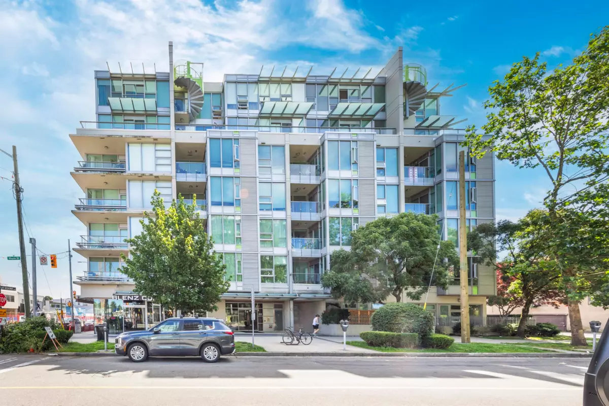 Exterior Rear Photo of 403 2528 Maple Street, Vancouver, BC