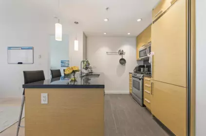 Kitchen Island Photo of 403 2528 Maple Street, Vancouver, BC