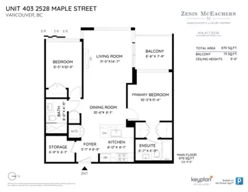 Kitchen Photo of 403 2528 Maple Street, Vancouver, BC