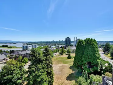 Outdoor Deck Photo of 1006 280 Ross Drive, New Westminster, BC