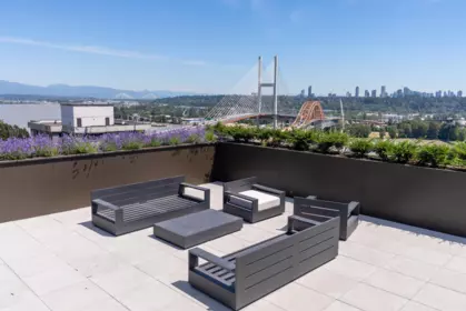 Outdoor Deck Photo of 118 82 First Street, New Westminster, BC