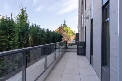 Outdoor Patio Photo of 118 82 First Street, New Westminster, BC