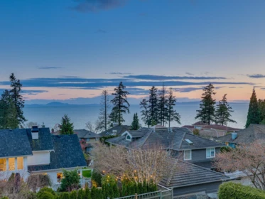 Aerial View of 13518 Marine Drive, Surrey, BC