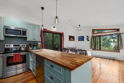 Aerial View of 1715 Wishbone Court, Pemberton, BC