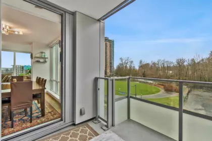 Outdoor Deck Photo of 412 1500 Fern Street, North Vancouver, BC