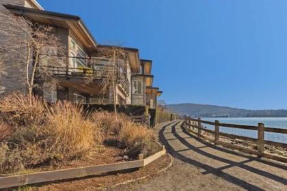 Aerial View of 305 3911 Cates Landing Way, North Vancouver, BC