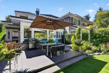 Aerial View of 48 3355 Morgan Creek Way, Surrey, BC